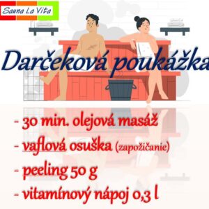 La Vita wellness balíček - 30