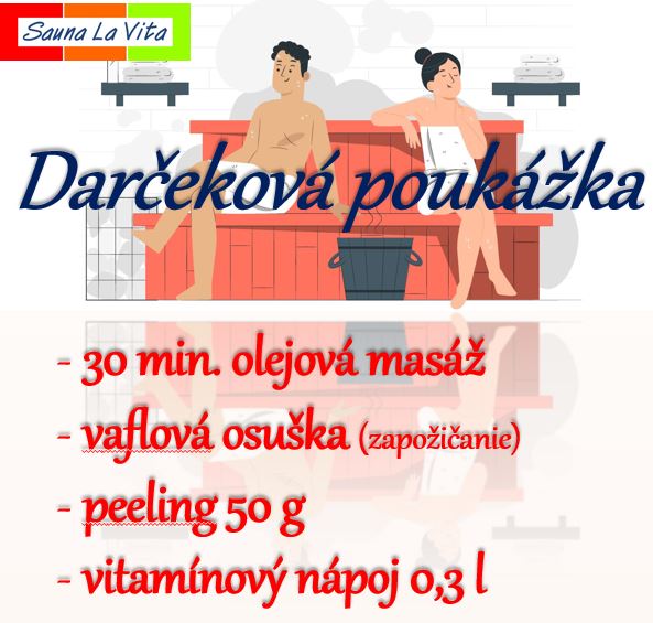 La Vita wellness balíček - 30