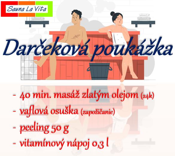 La Vita wellness balíček - 24 k