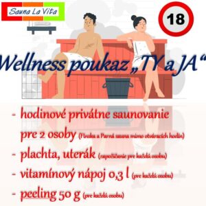Wellness poukaz "Ty a Ja" I.