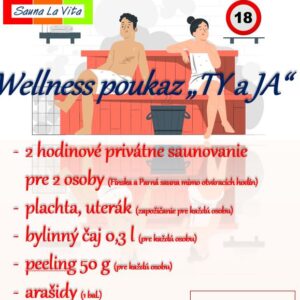 Wellness poukaz "Ty a Ja" II.